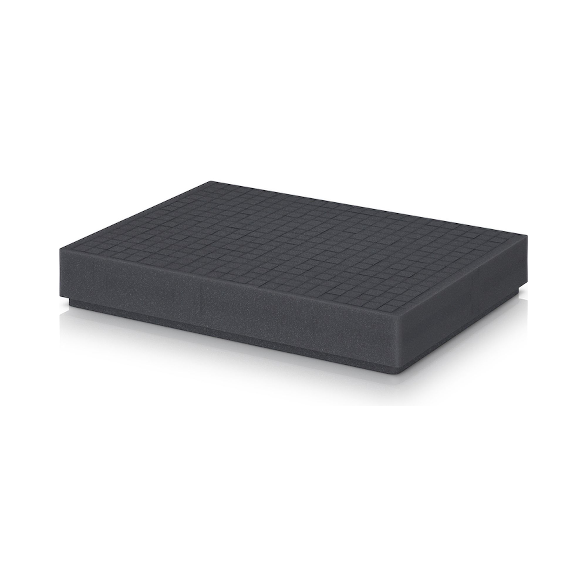 EG S SEWW 43/75. Würfelschaumpolster für Eurobehälter, 37x27x6 cm