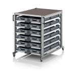 EG SW 134 1208 6412. Systemwagen im Palettenformat, 130x106,2x134,6 cm