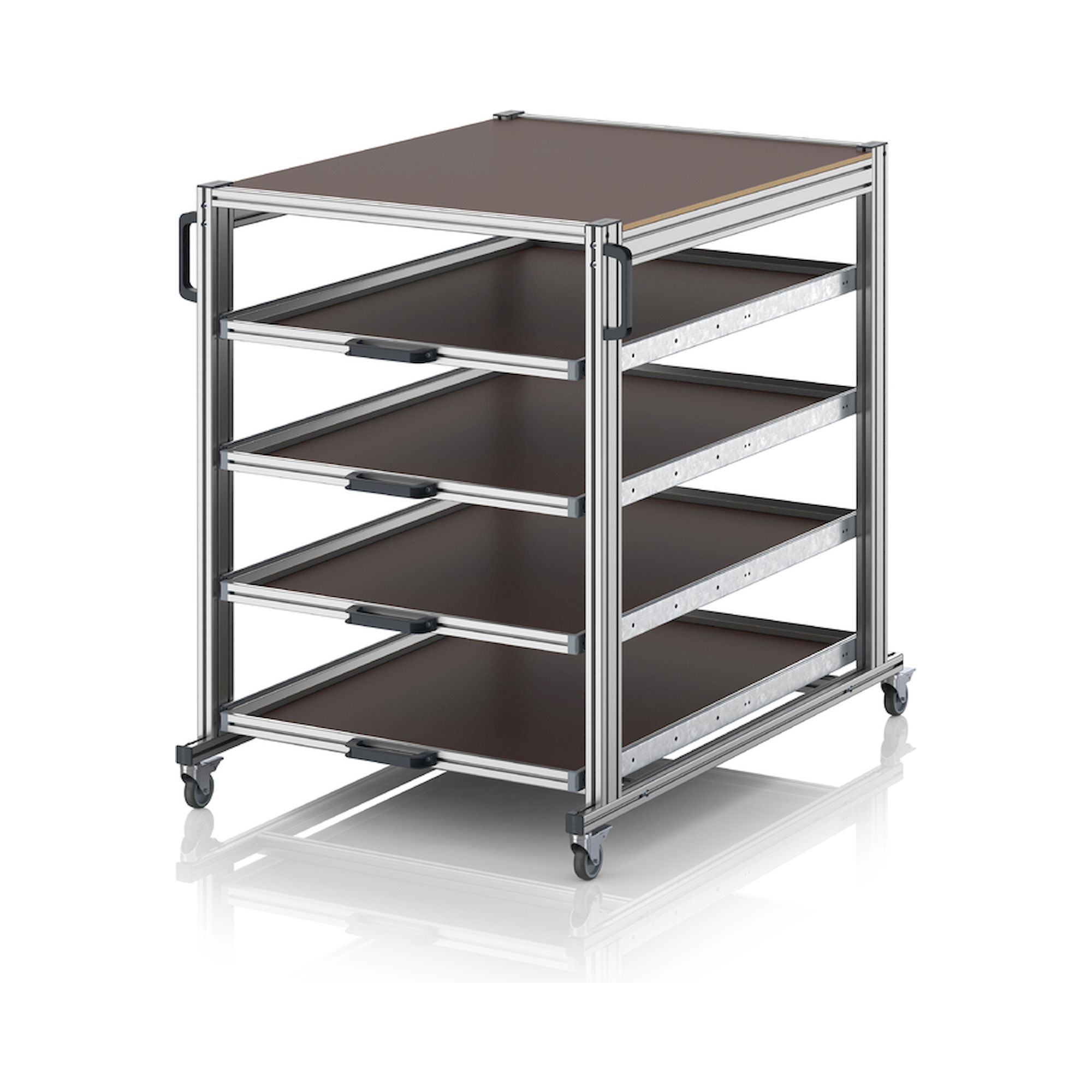 EG SW 134 1208 U. Systemwagen im Palettenformat, 130x106,2x134,6 cm