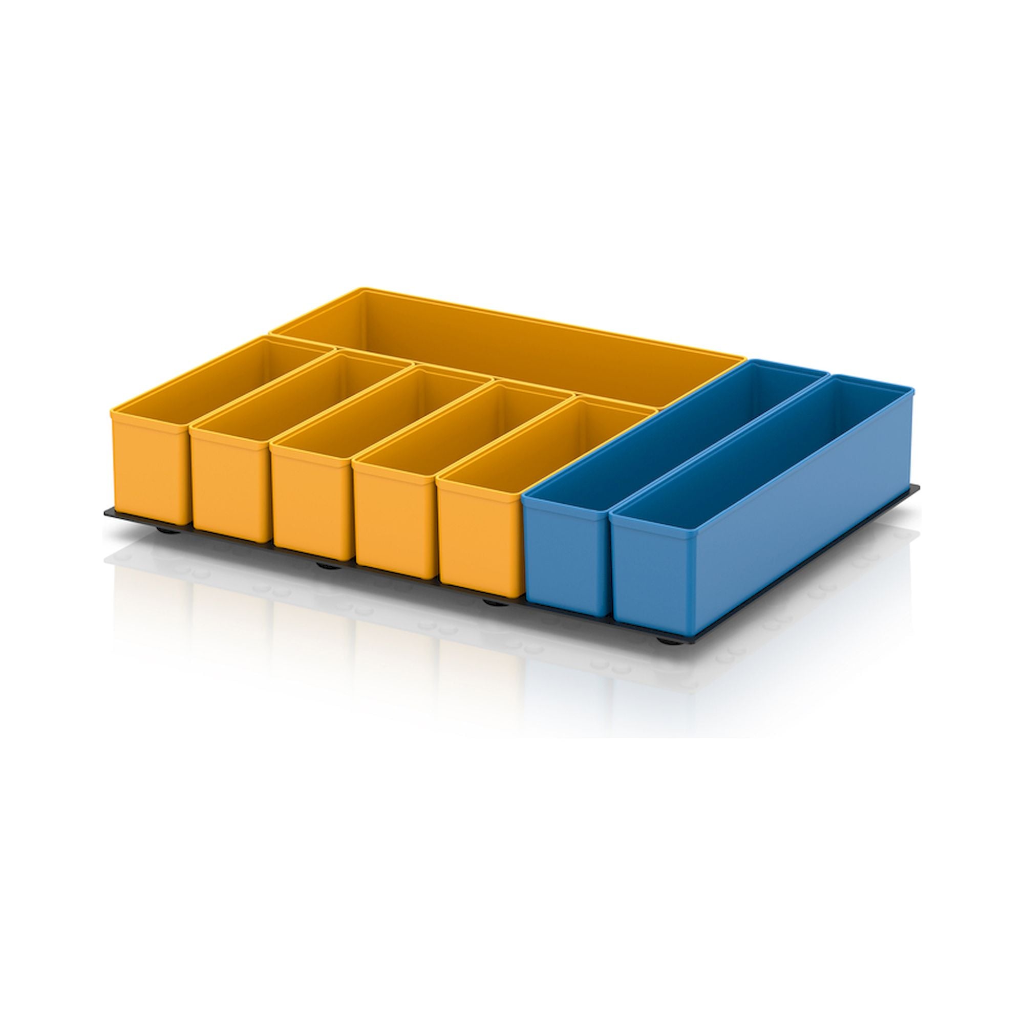 EG TEK 43 B7. Einsatzkästen Einsatz für Eurobehälter 40 x 30 cm, Bestückung 7