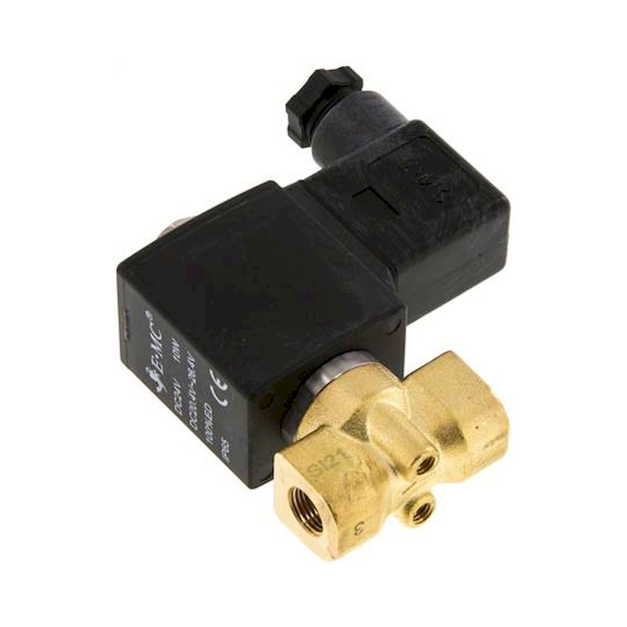 E.MC ELPH 18 12V=. 2/2-Wege Magnetventil G 1/8", stromlos geöffnet (NO),FKM Eco