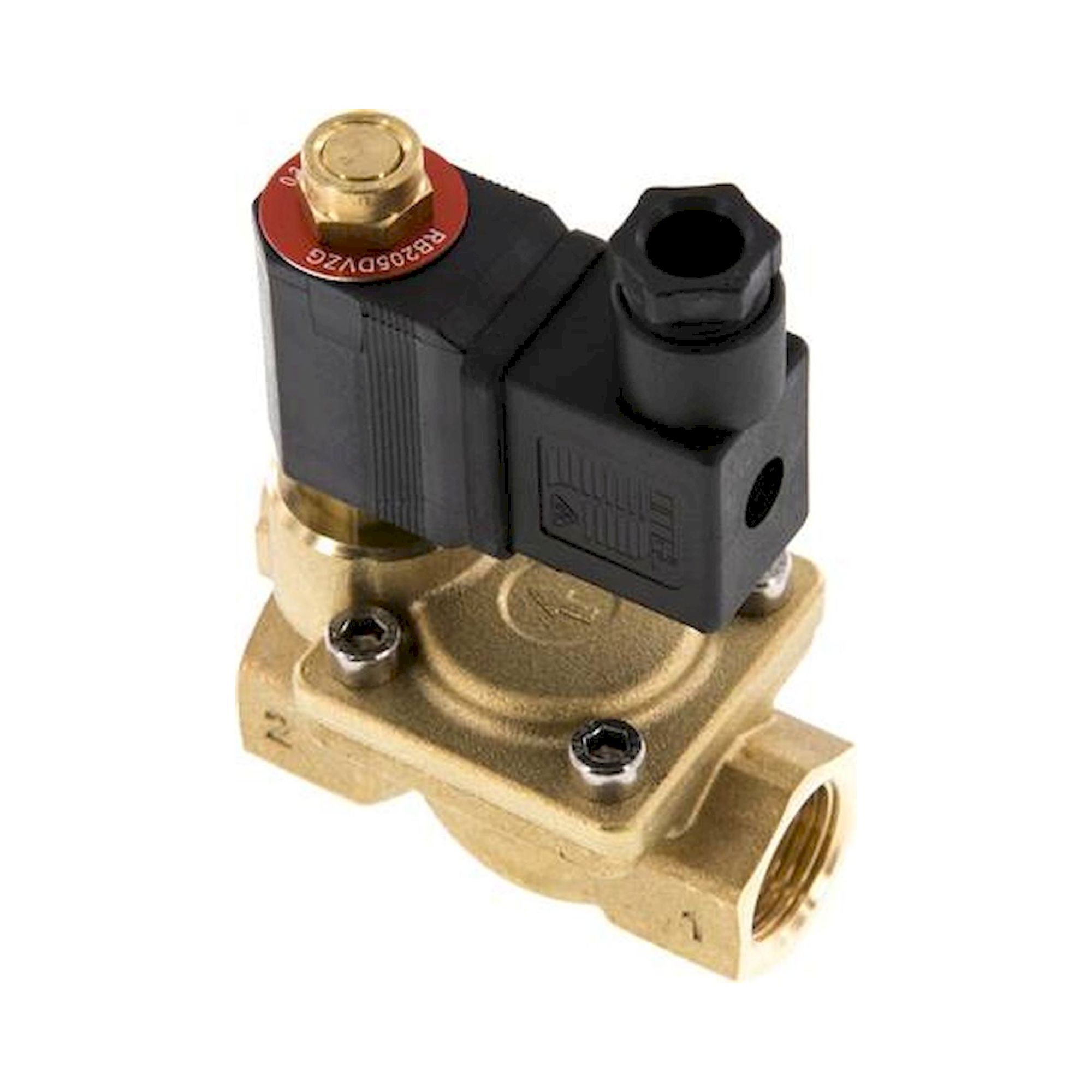 ENTLAST 12. Entlastventil (NO) G 1/2" für Kolbenkompressoren, 230 VAC