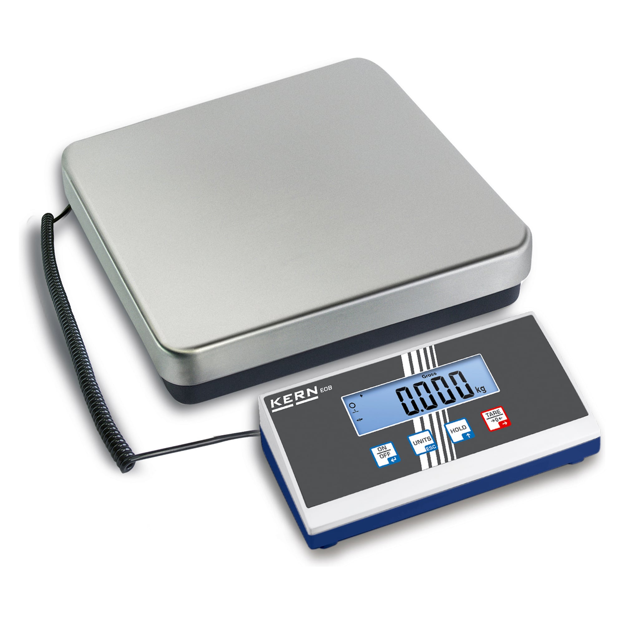 Paketwaage 15 kg Ablesbarkeit 0,005 kg - KERN EOB 15K5