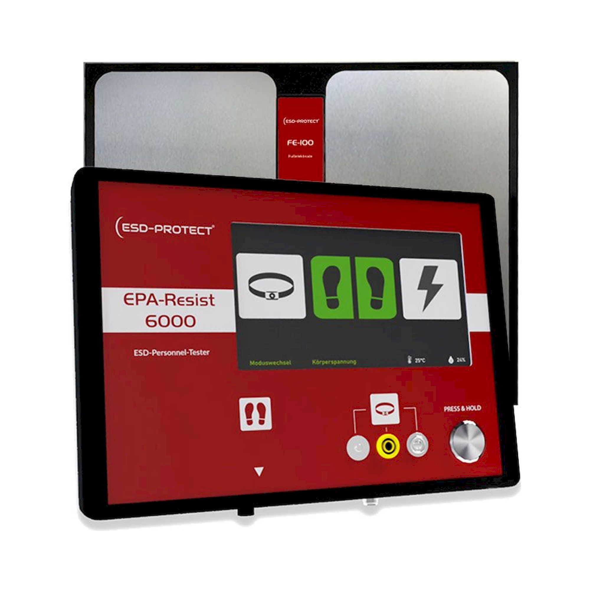 Persontester EPA-RESIST 6000 inclusive Foot electrode