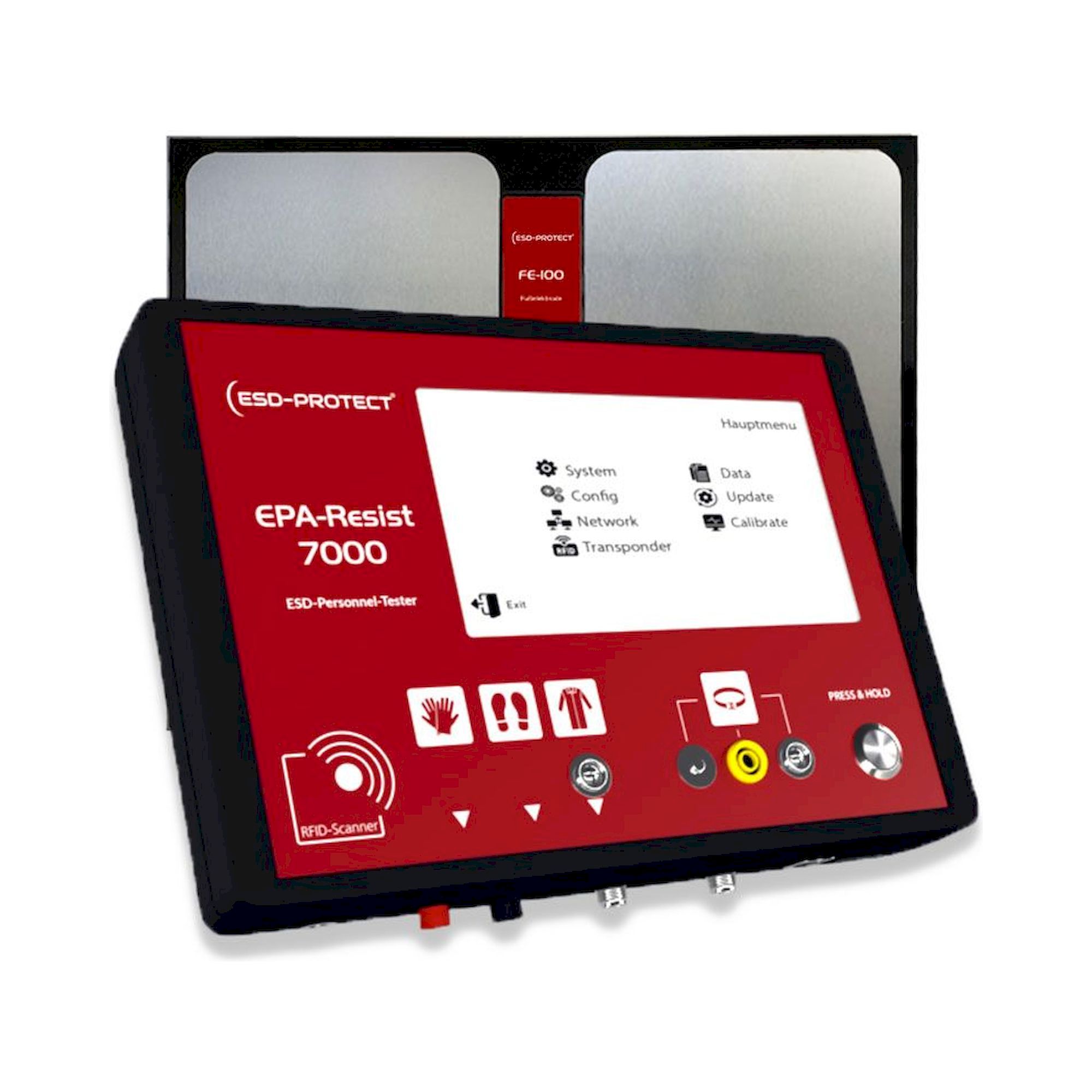 ESD-Personentester EPA-RESIST 7000 mit RFID und Touchdisplay - A1-ESD EP0206076