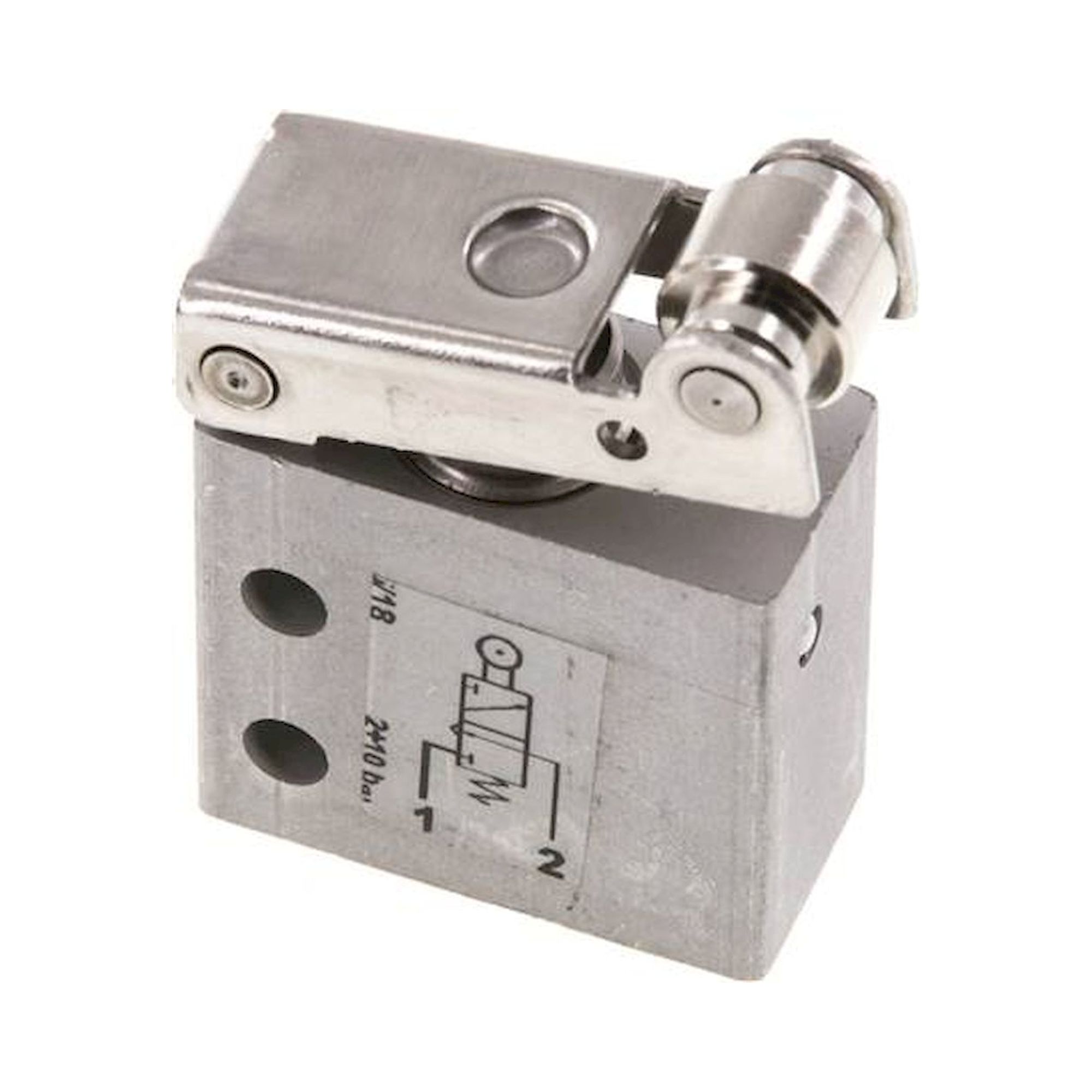 ER 25 310 B. 3/2-Wege (NC) Endschalter mit Rollenhebel, M 5