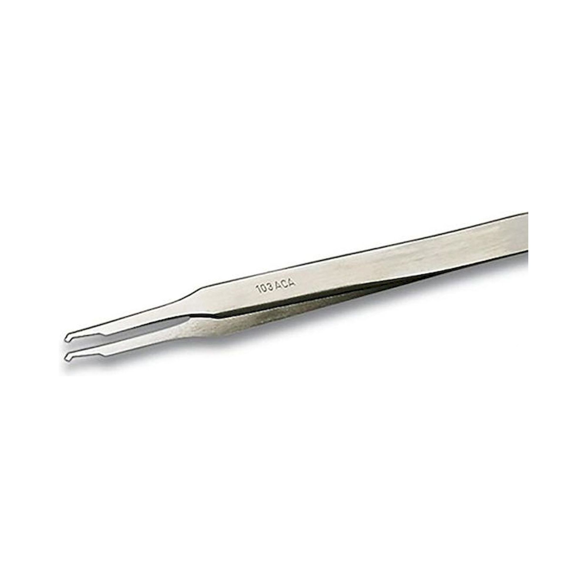 Weller Erem 103ACA. Waver Erem 103ACA SMD Tweezers, Angled 45°, for Vertical Application, 115mm