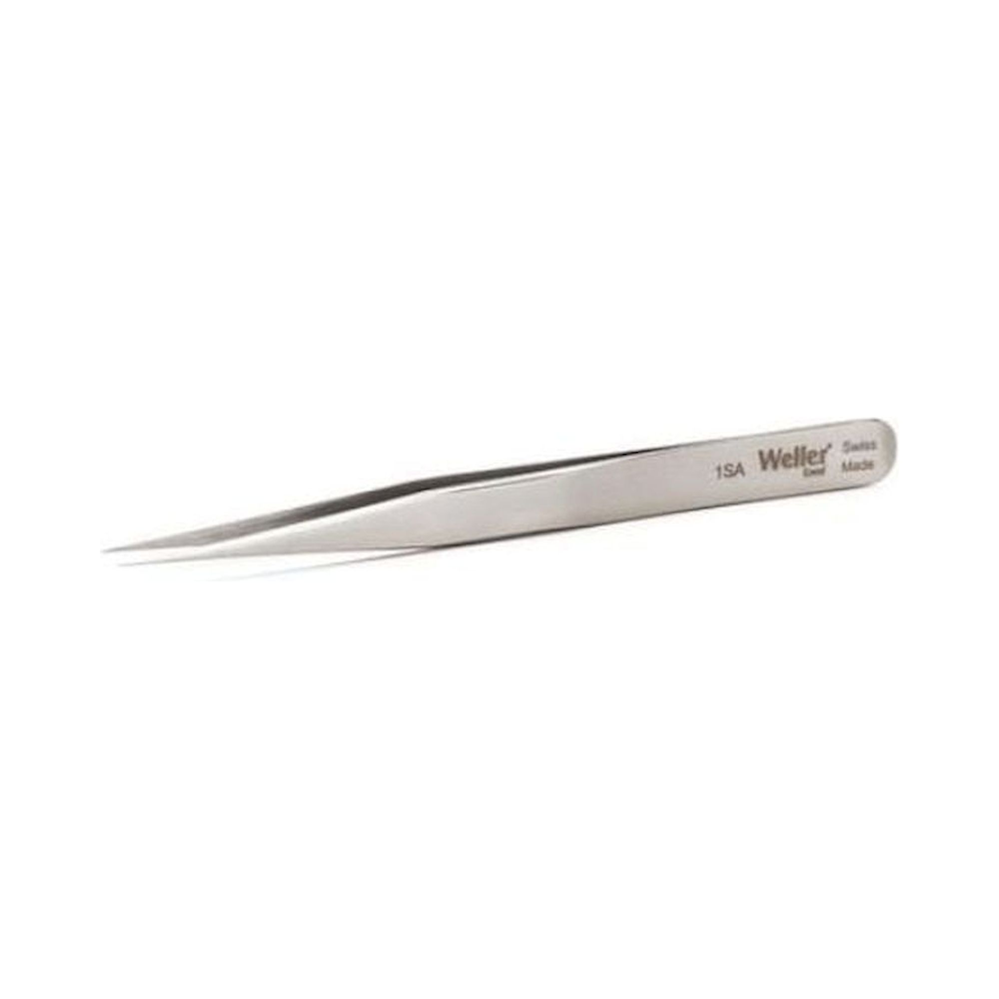Weller Erem 1SA. 1SA Precision tweezers fine, straight tips, 120 mm
