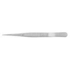 Weller Erem 20AS. 20AS Precision tweezers, fine, straight, inside serrated tips , 108 mm