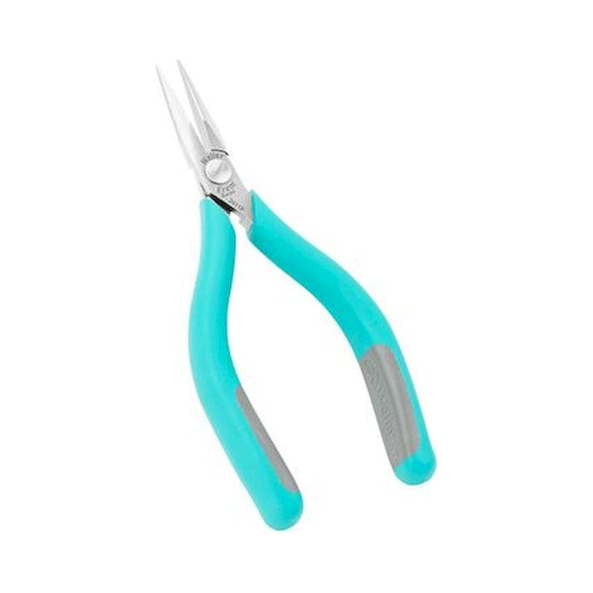 Weller Erem 2411P. Needle nose pliers with very precise, smooth and half-rounded jaws.