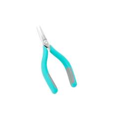 Weller Erem 2411P. Needle nose pliers with very precise, smooth and half-rounded jaws.