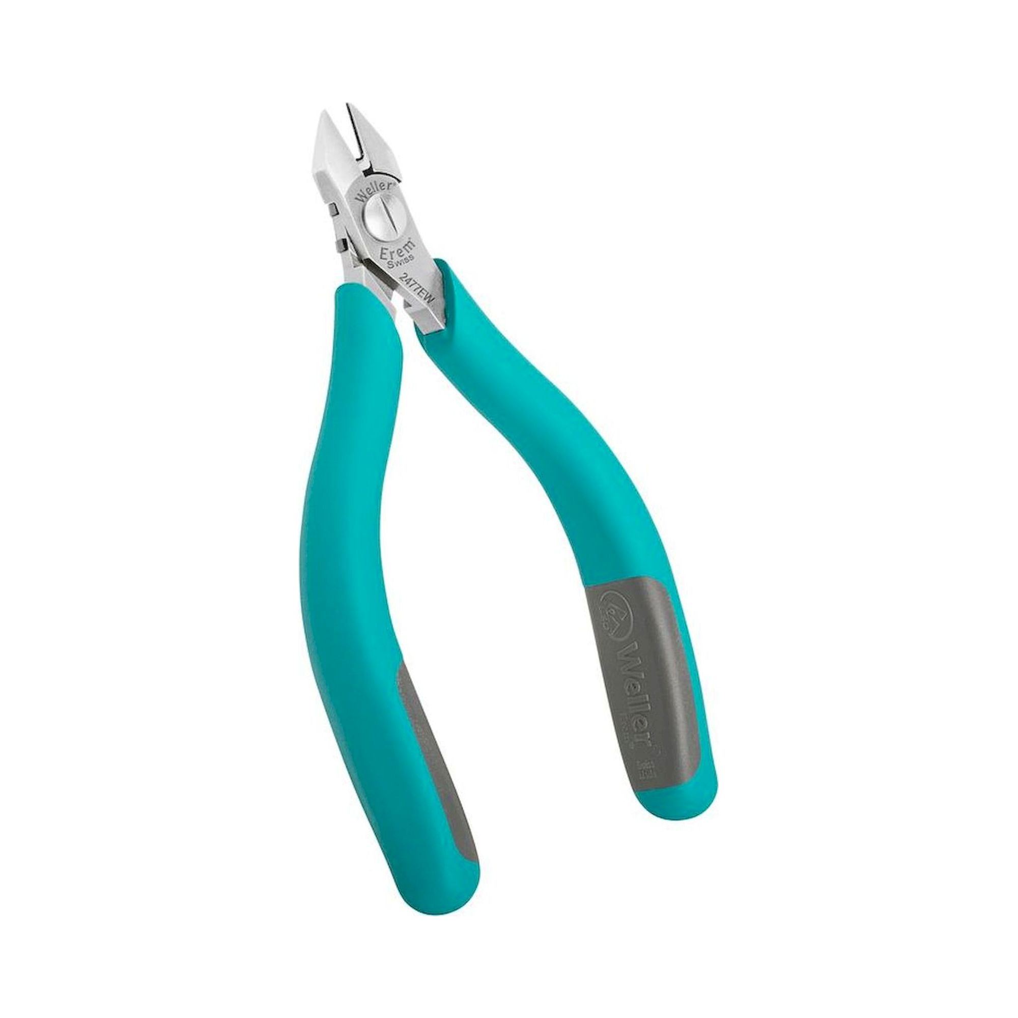 Weller 2477EW. ESD Seitenschneider – abgeschrägter Kopf, mit Auffangbehälter