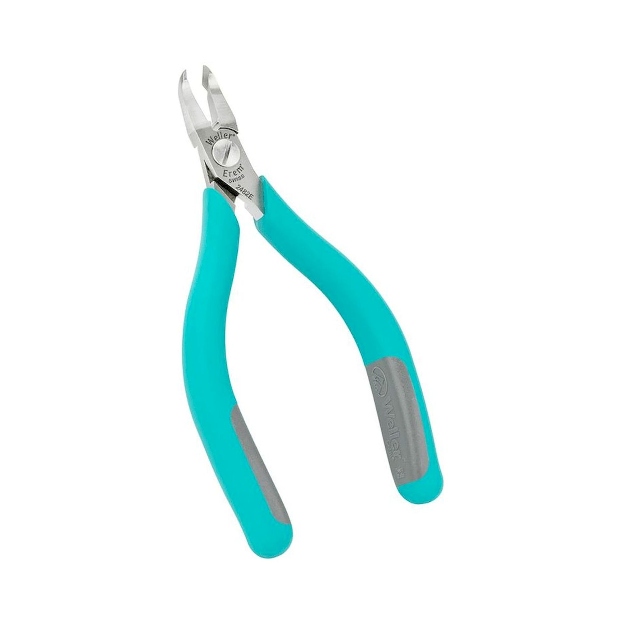 Weller 2482E. Spitzschneider – abgewinkelter, schmaler Kopf.