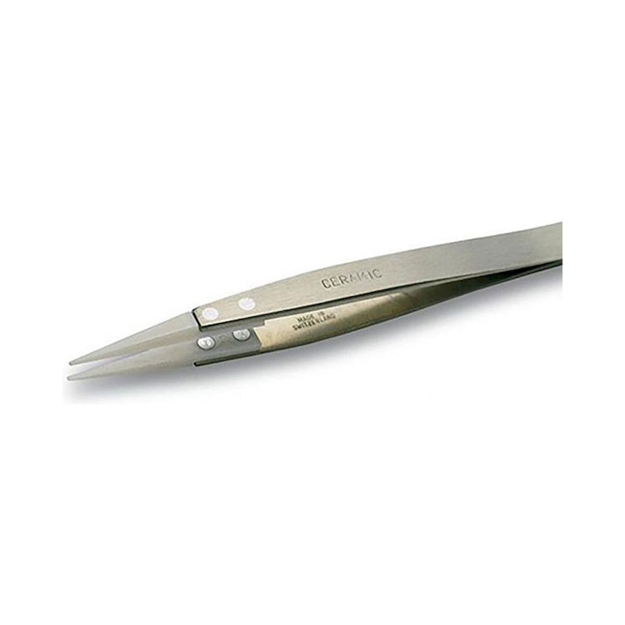 Weller Erem 249CER. Waver Erem 249CER Precision Tweezers with Ceramic Tips and Serrated Finger Grips for Secure Handling