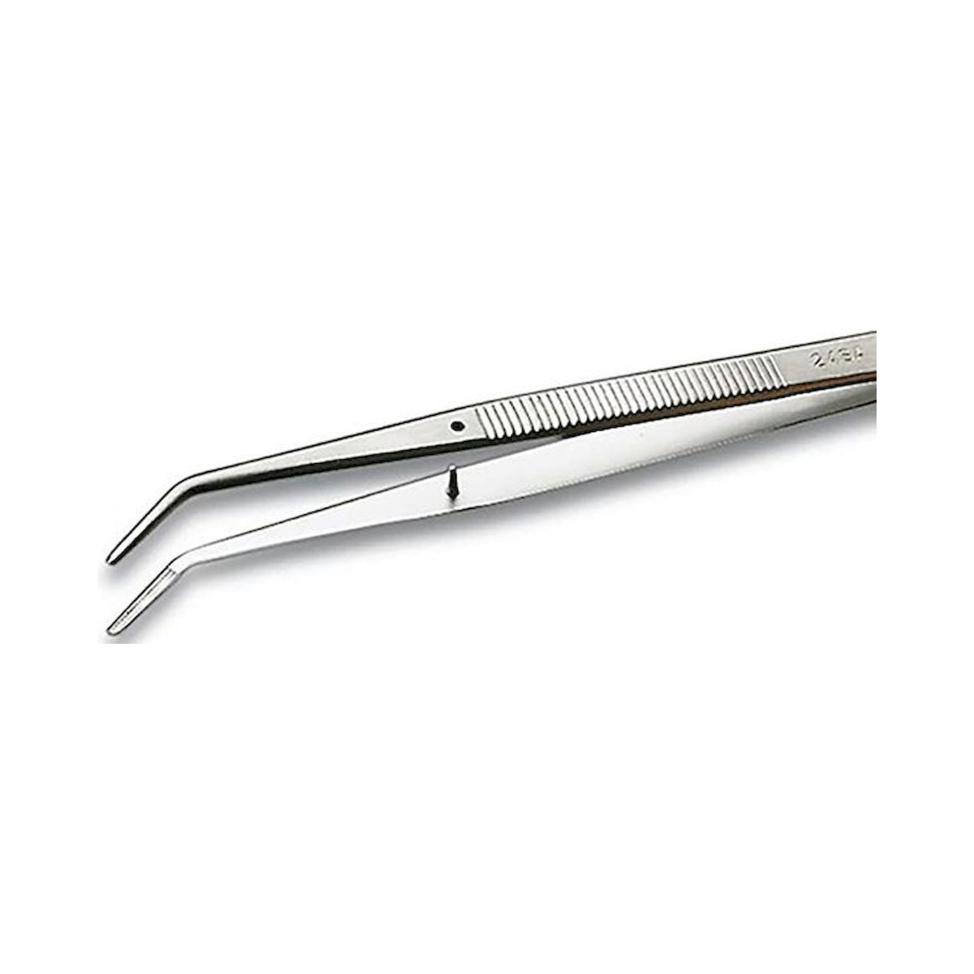 Weller 24SA. Präzisionspinzette abgewinkelt 40° mit feinen robusten Spitzen.