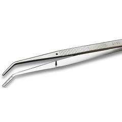 Weller Erem 24SA. Waver Erem 24SA Precision Tweezers, Curved 40°, with Robust Pointed Tips