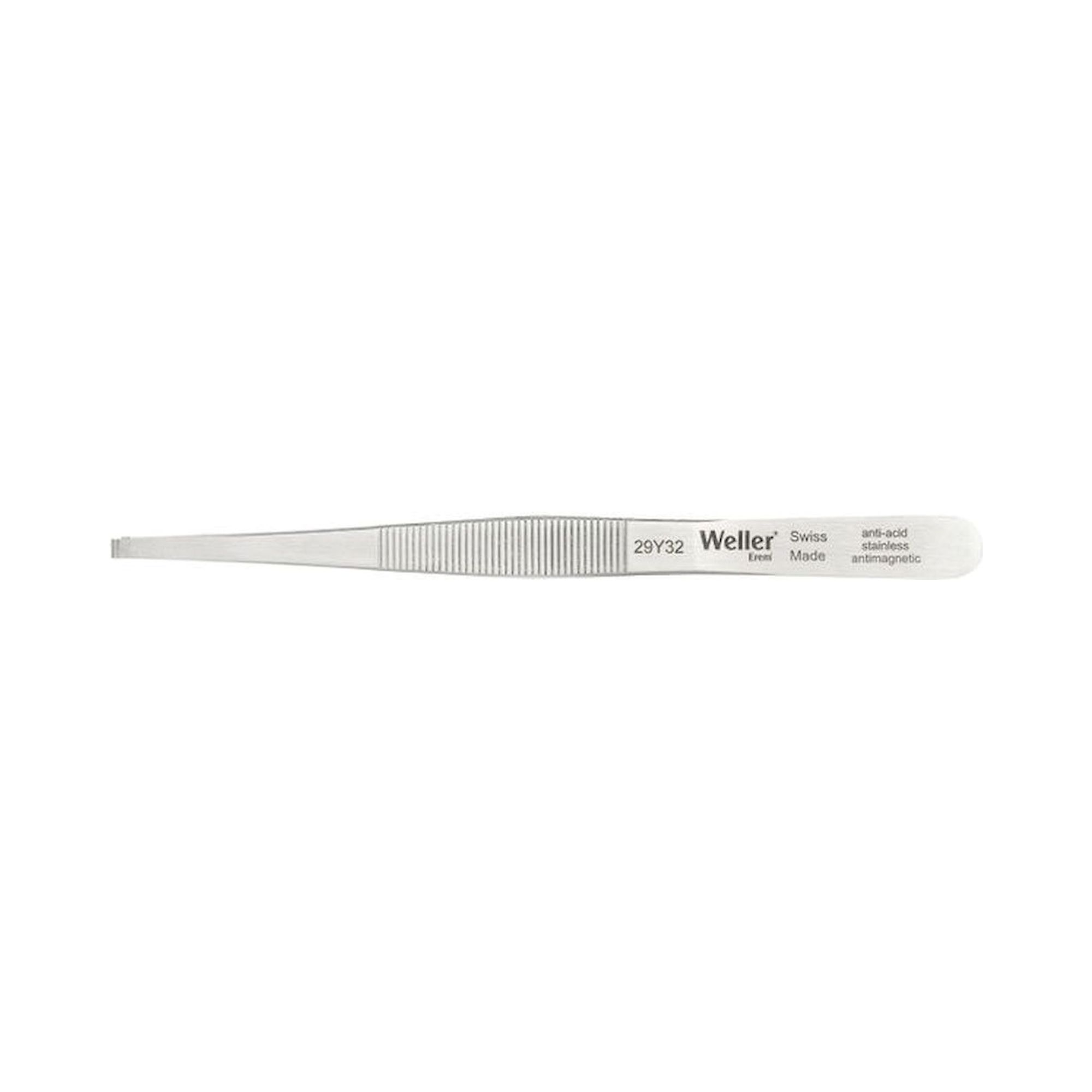 Weller Erem 29Y32. Waver Erem 29Y32 Miniature Stripping Tweezers, 0.2 mm / .007 Inch (AWG 32), with Non-Reflecting Surface