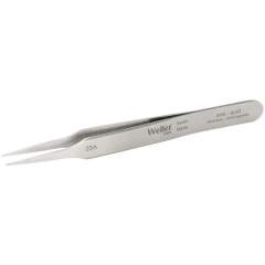 Weller Erem 2SA. Waver Erem 2SA Precision Tweezers with Medium-Pointed Tips, Stainless Steel