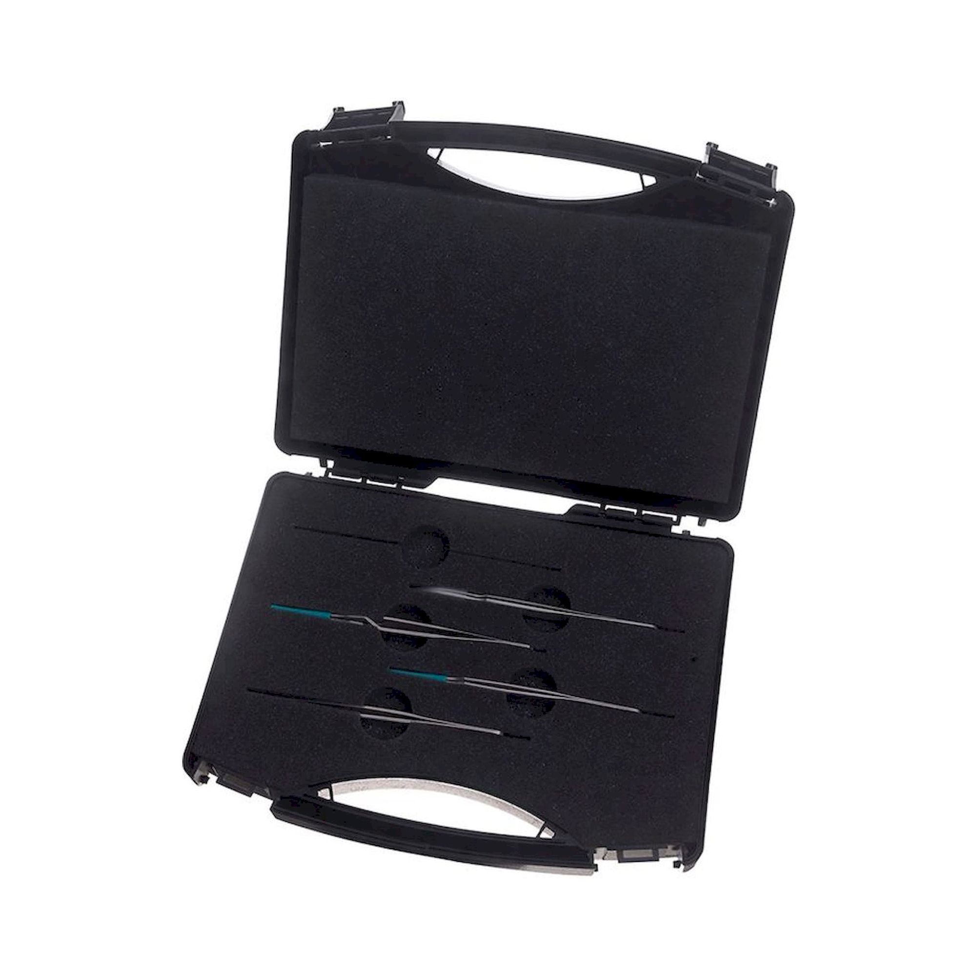 Weller Erem 3400TSMDU. Waver 3400TSMDU Erem SMD 4 Pieces Tweezers Set Universal, Stainless Steel