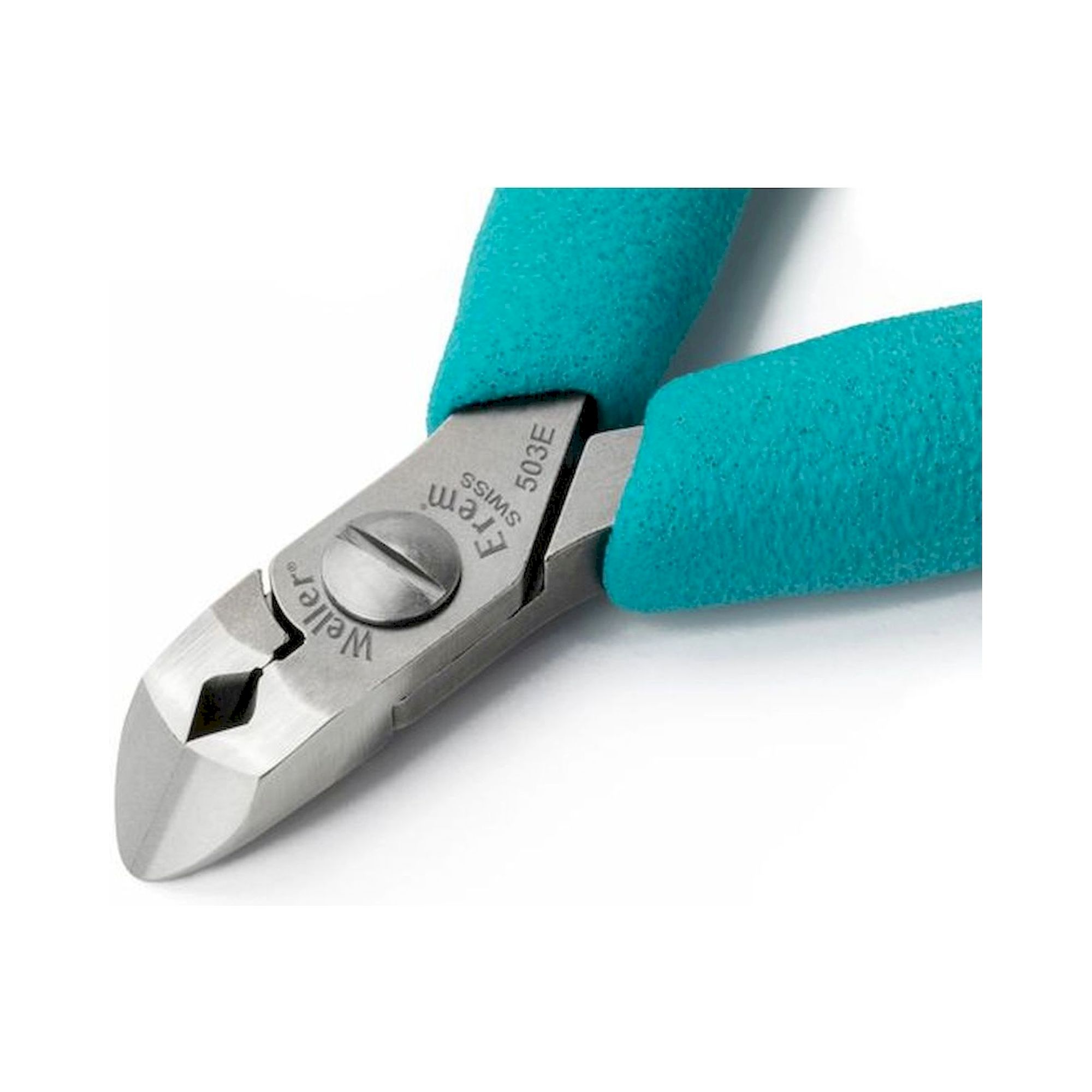 Weller 503E. Spitzschneider – abgewinkelter, breiter, robuster Kopf