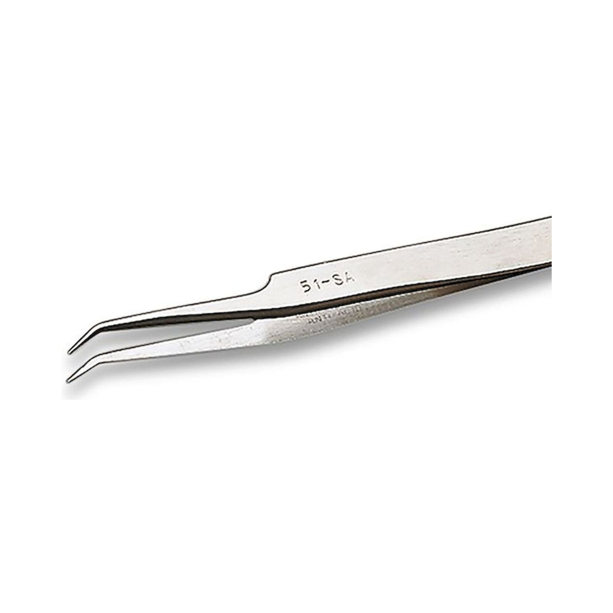 Weller 51SASL. Pincette courbée, 115 mm