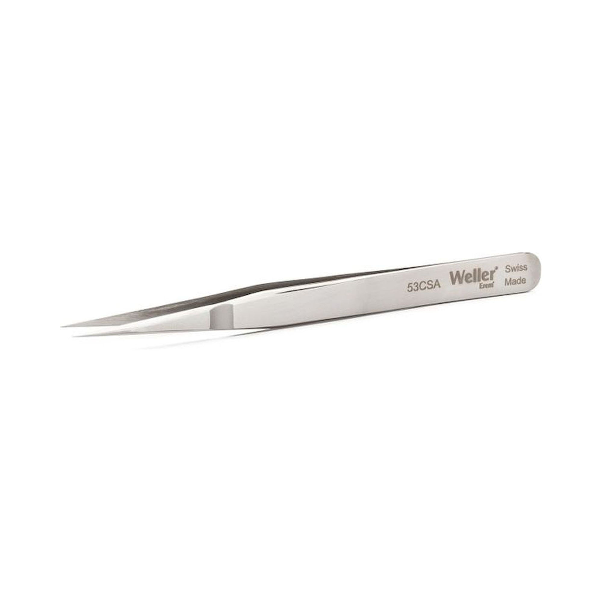Weller Erem 53CSA. Waver Erem 53CSA Precision Tweezers, Anti-Crush Feature with Secure Handling