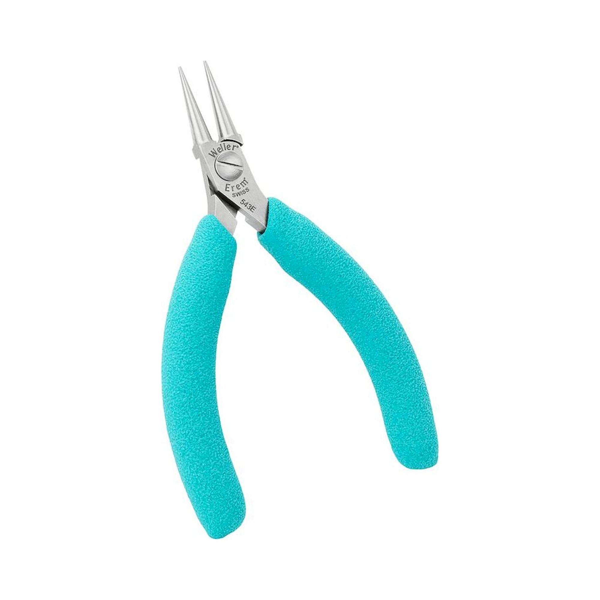 Weller 543E. ESD Rundzange mit sehr präzisen, feinen Backen