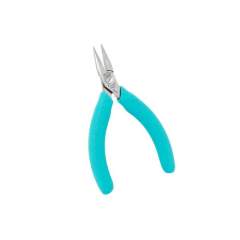 Weller Erem 544D. Chain nose pliers with inside-serrated jaws for secure handling