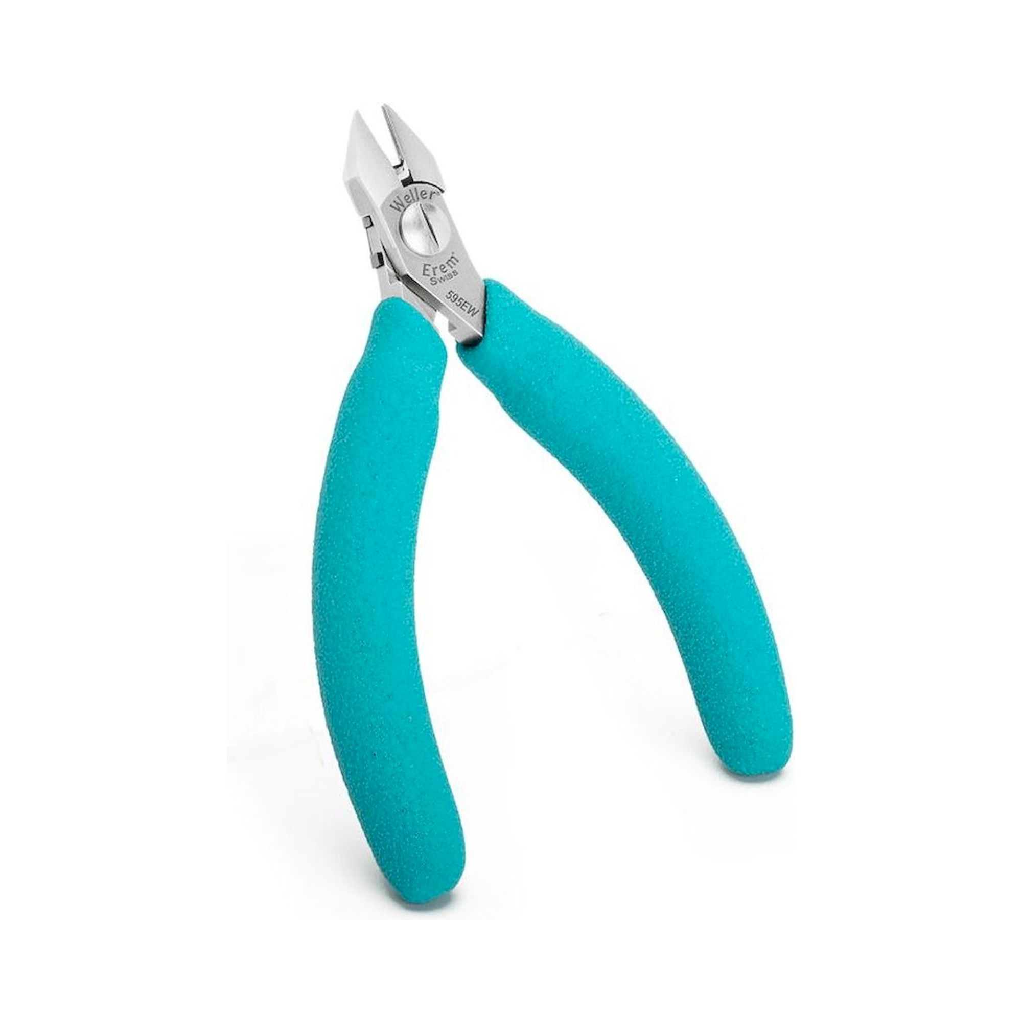 Weller 595EW. ESD Pince coupante de côté, identique à la 595E, avec le système optionnel de retenue de fil