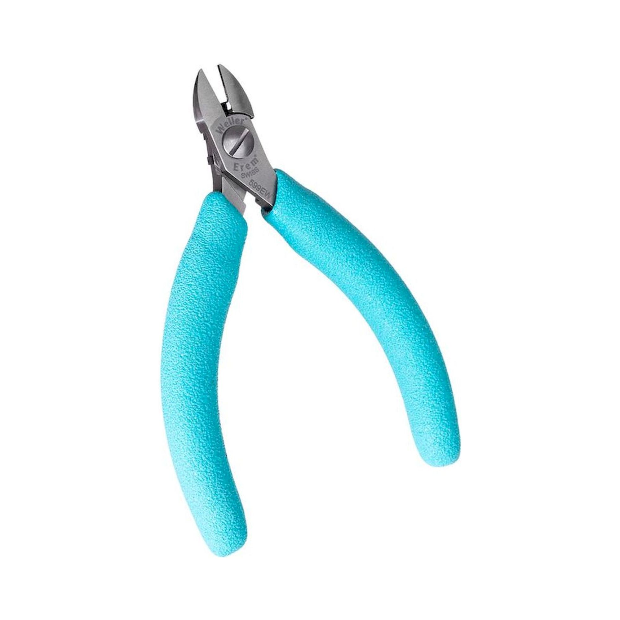 Weller 599EW. ESD Seitenschneider - ovaler, kurzer, robuster Kopf