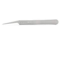 Weller Erem 5ASASL. Waver Erem 5ASASL Precision Tweezers Lightly Curved 15° Relieved For Applications In Biology, Medicine, Laboratory Technology And Microelectronics