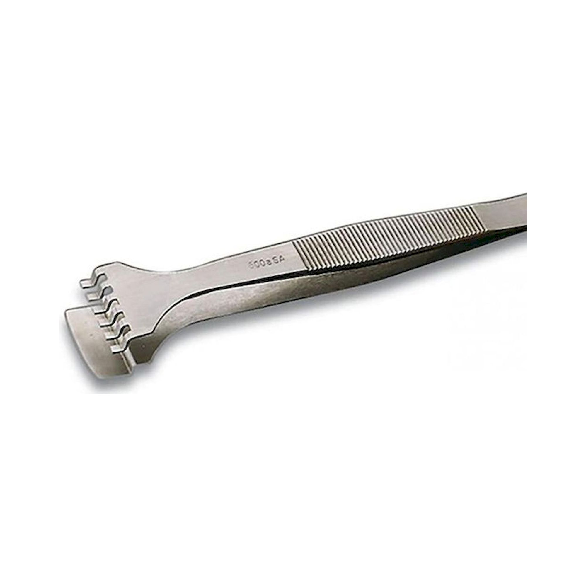 Weller Erem 600ASA. Waver Erem 600ASA Wafer Tweezers with Flat Lower Paddle And 6 up Fingers For Protecting Wafers Against Damage
