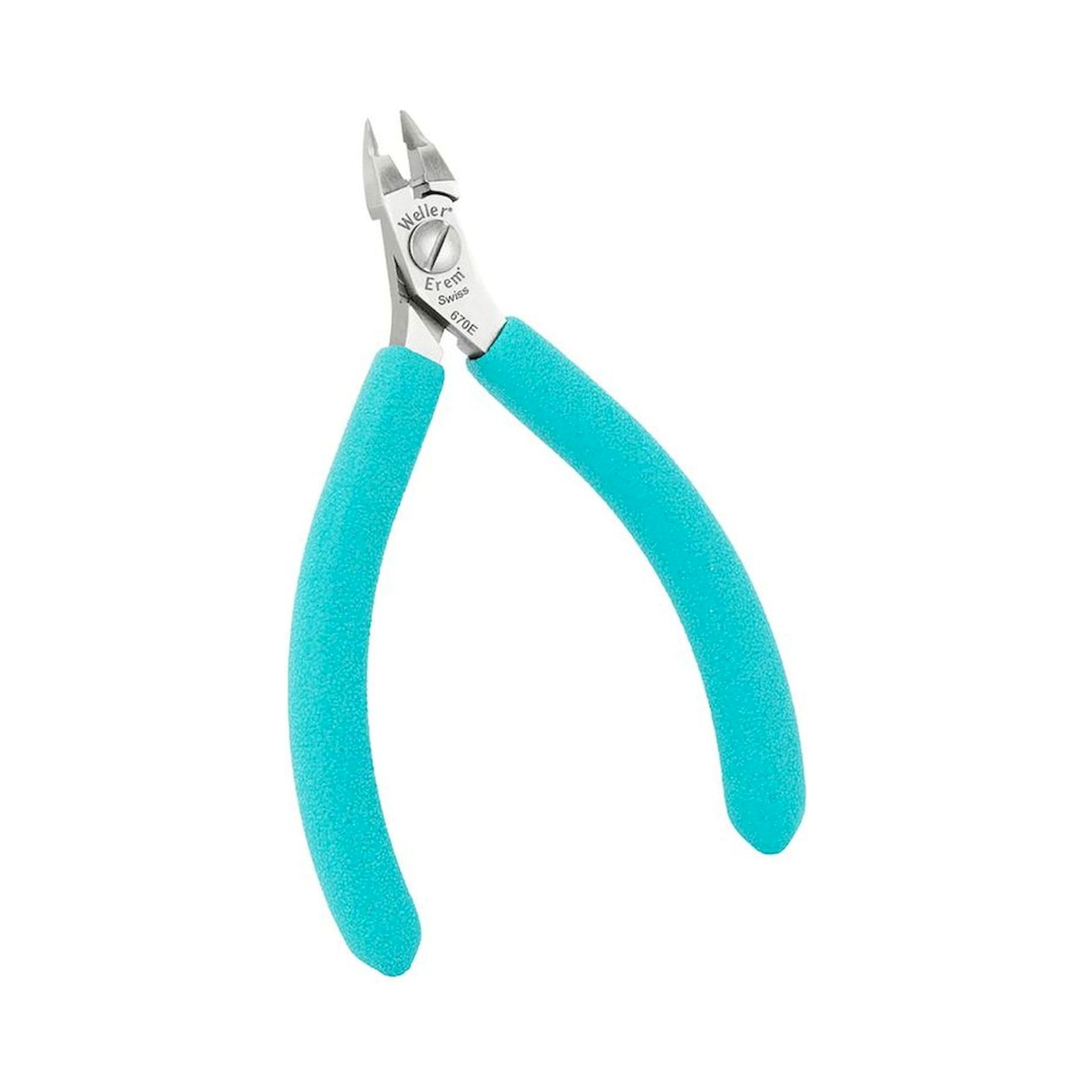 Weller 670E. Spitzschneider – gerader kurzer ausgesparter Kopf