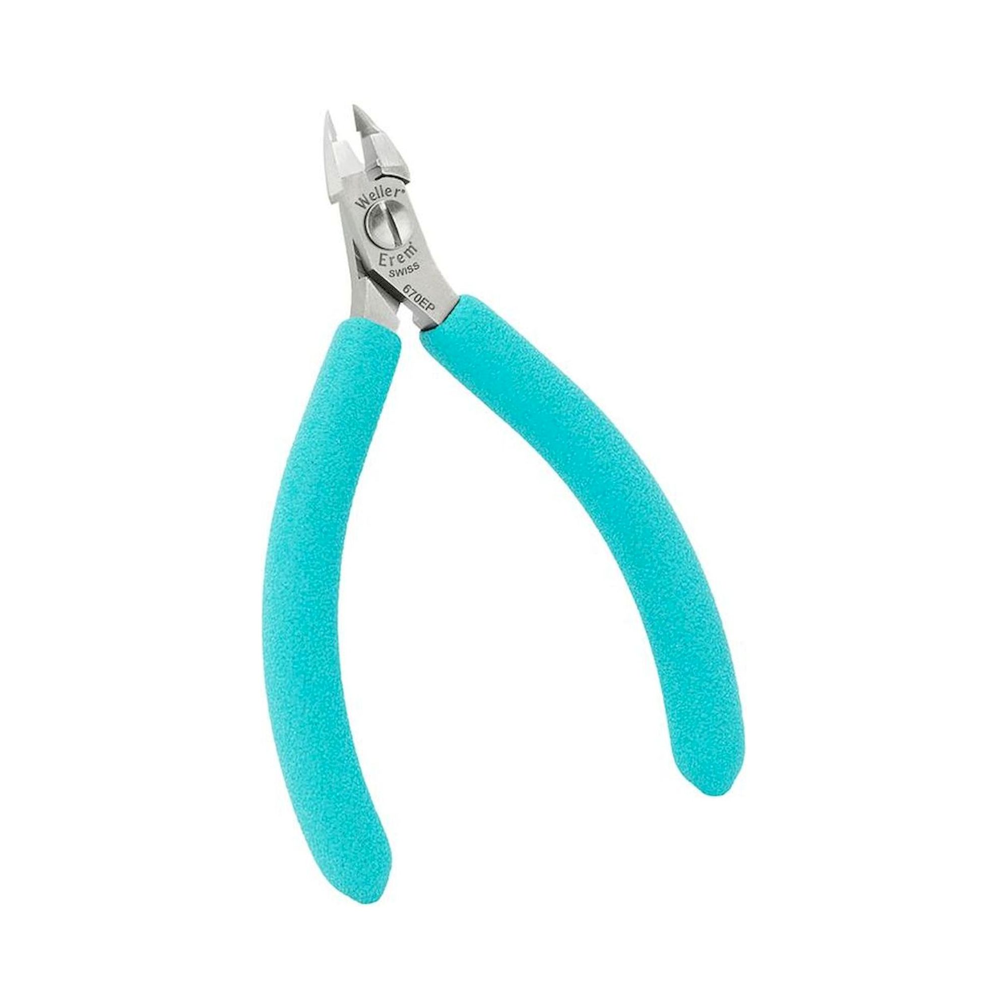 Weller 670EP. Spitzschneider - gerader, kurzer, ausgesparter Kopf