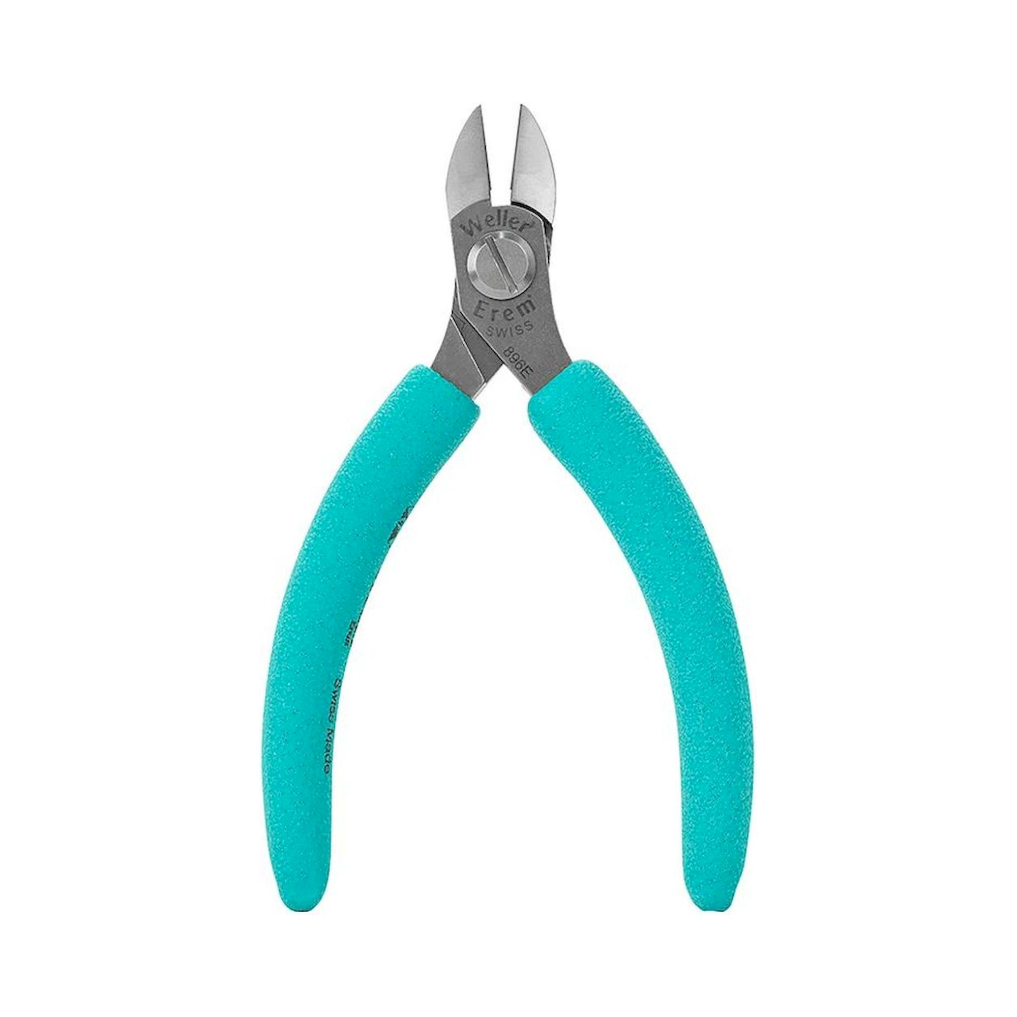 Weller 896E. Seitenschneider - ovaler Kopf, geeignet zum Schneiden harter Drähte, Kovar, Konnektorenstifte