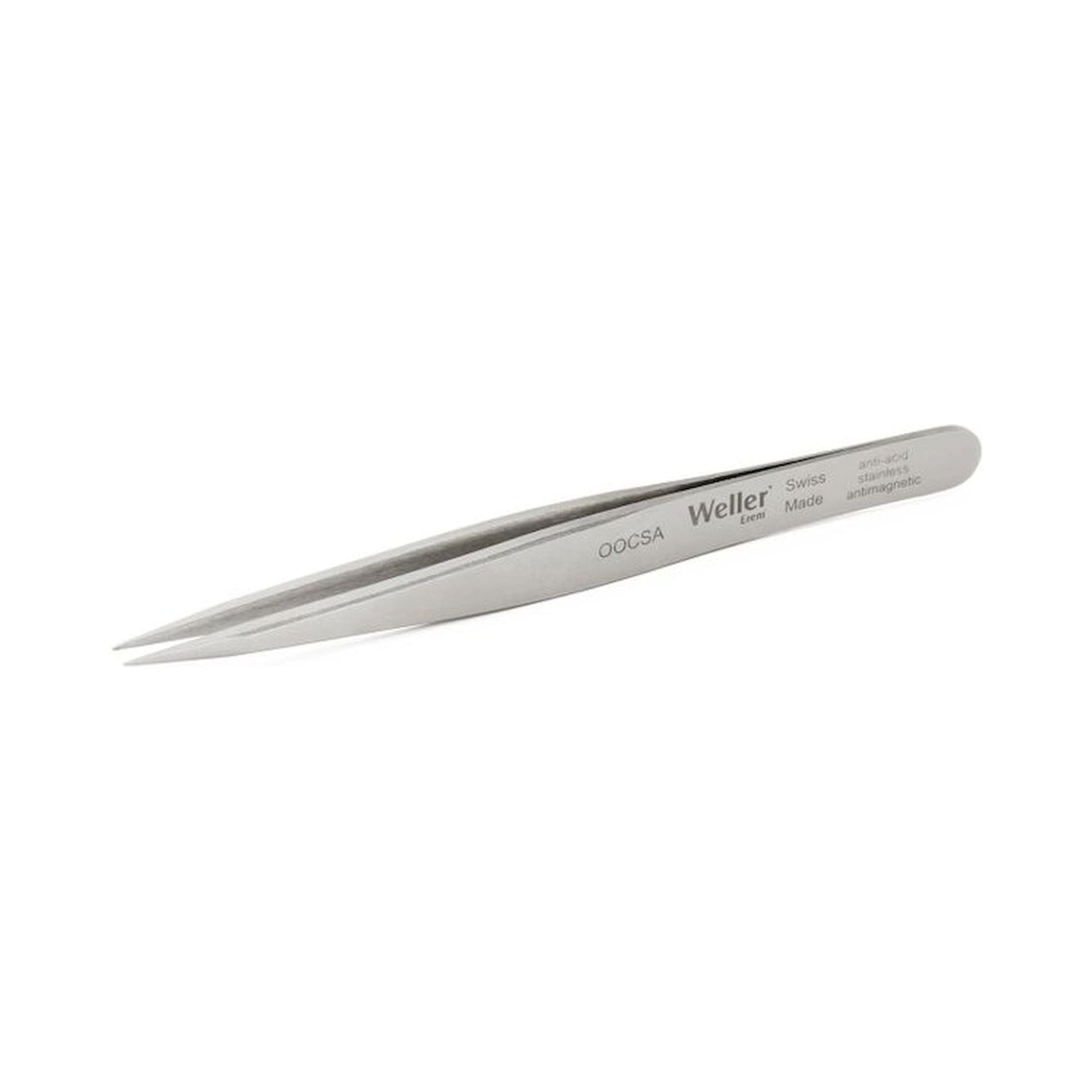 Weller Erem OOCSA. Waver Erem OOCSA Very Robust Precision Tweezers with Pointed Tips For Delicate Standard Applications