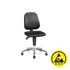 Antistatischer Arbeitsdrehstuhl Gref 260 ESD, Sitzhöhe 420-550 mm,  verstellbare Armlehnen kaufen bei A1-ESD