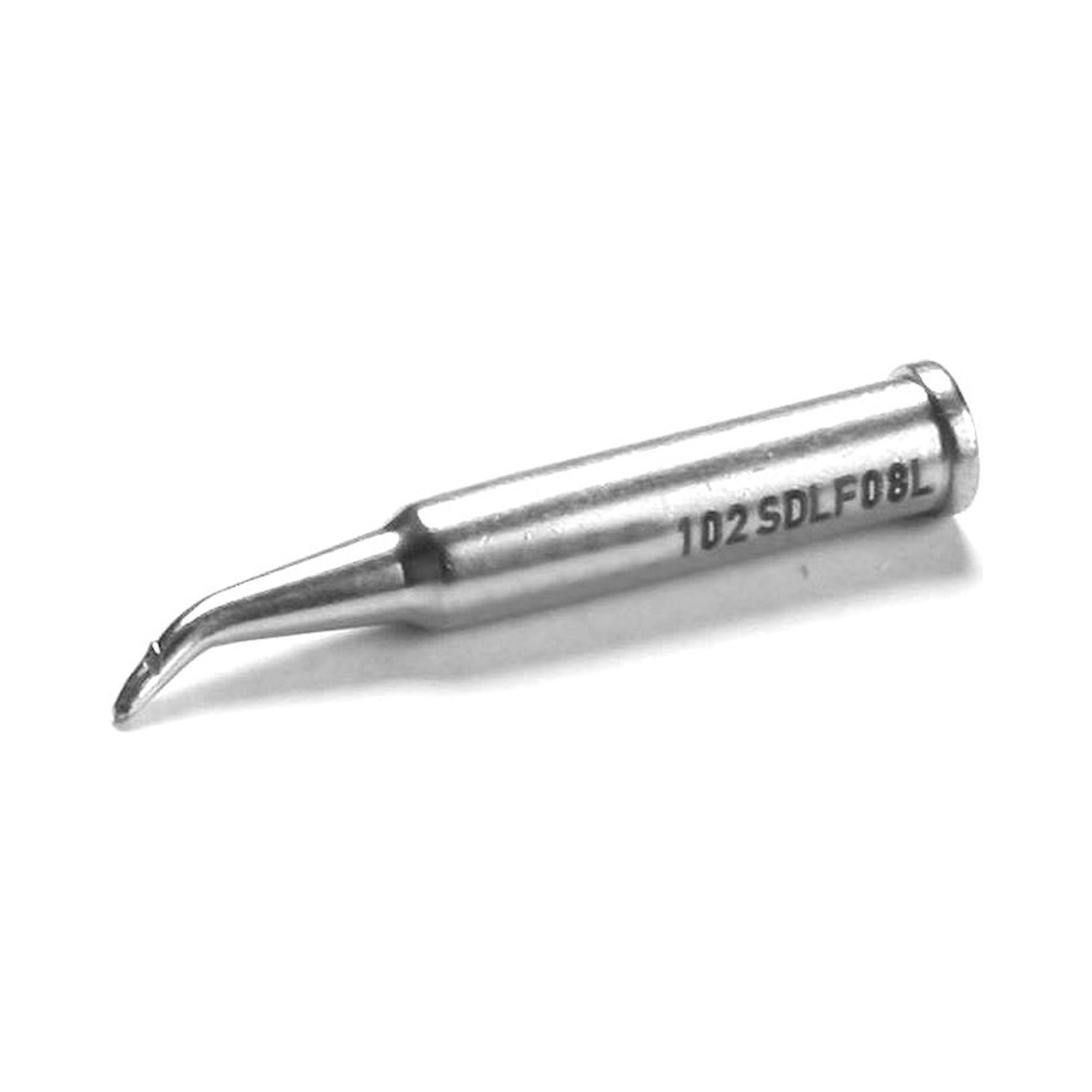 Ersa 0102SDLF08L. DUR Lötspitze für i-Tool, verlängert, gebogen, bleistiftspitz, 0,8 mm