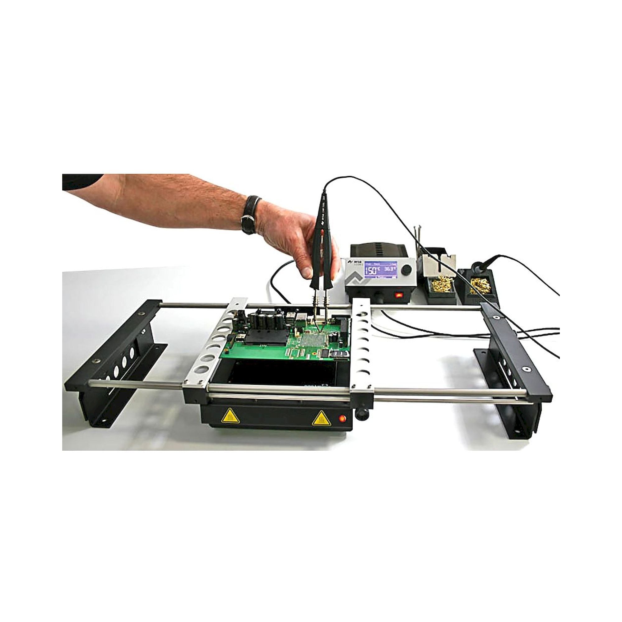 Entlötpinzette Chip Tool, SMD, 2x 20 W, 24 V, antistatisch - Ersa 0450MDJ