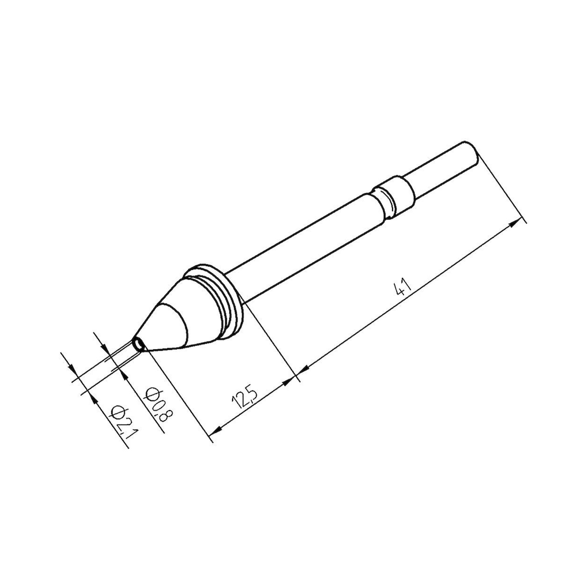 ERSADUR innen 0,8-2,4mm - Serie 722 for X-Tool Desoldering Tool - Soldering  and desoldering tips - Soldering equipment ERSA - Soldering equipment -  Soldering equipment