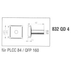 Ersa 0832QD4. Lötspitze, für PLCC84 / QFP160