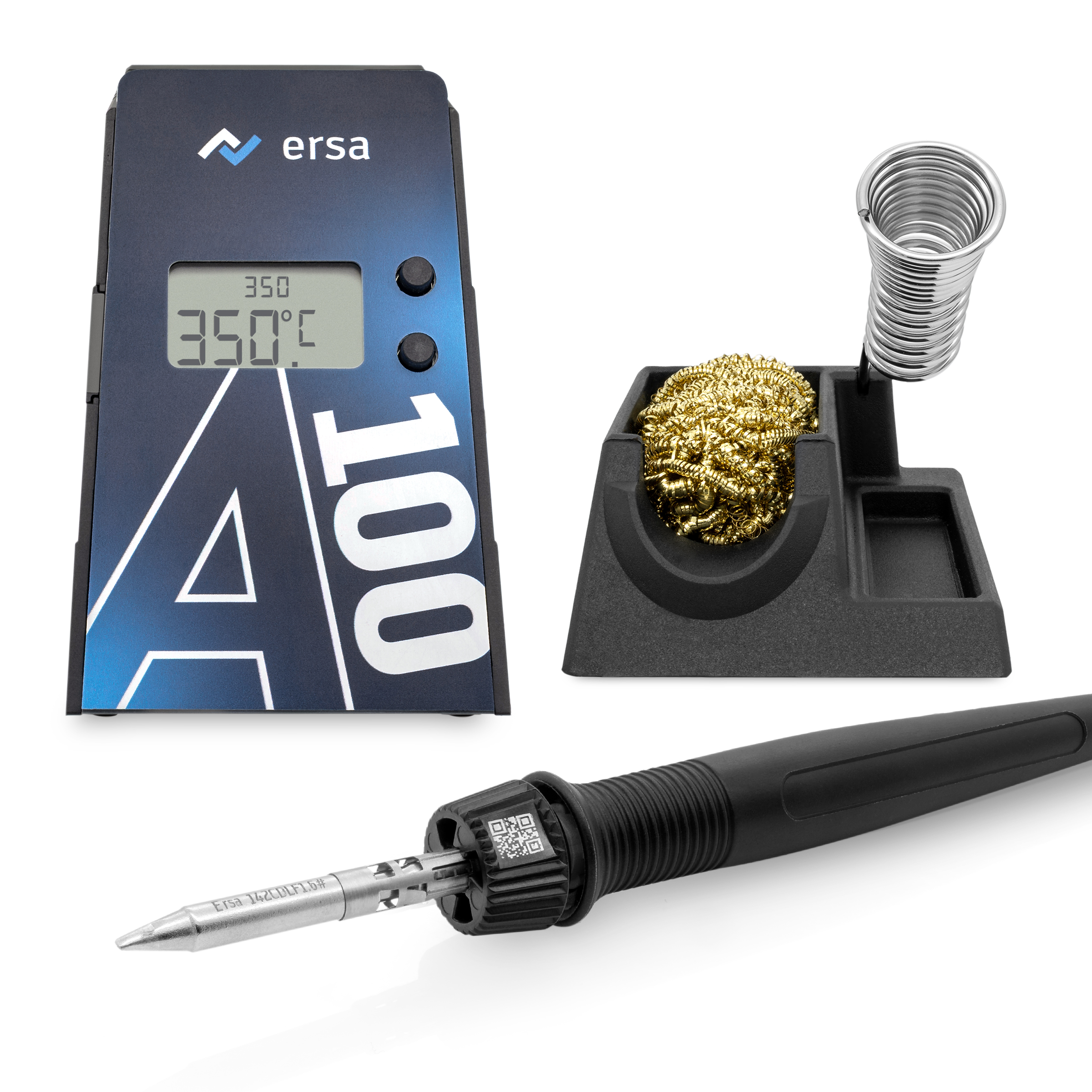 A100 Lötstation - 80W, digital geregelt, mit i-TOOL A100 & Tip’n’Turn Lötspitze - Ersa 0A100