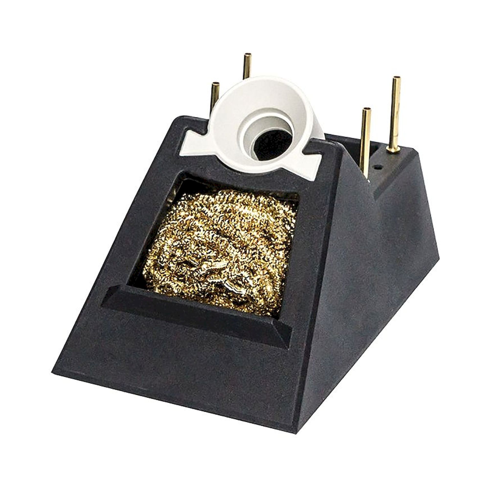 Ersa 0A52. Ablageständer für i-Tool mit Trockenreiniger aus Metallwolle