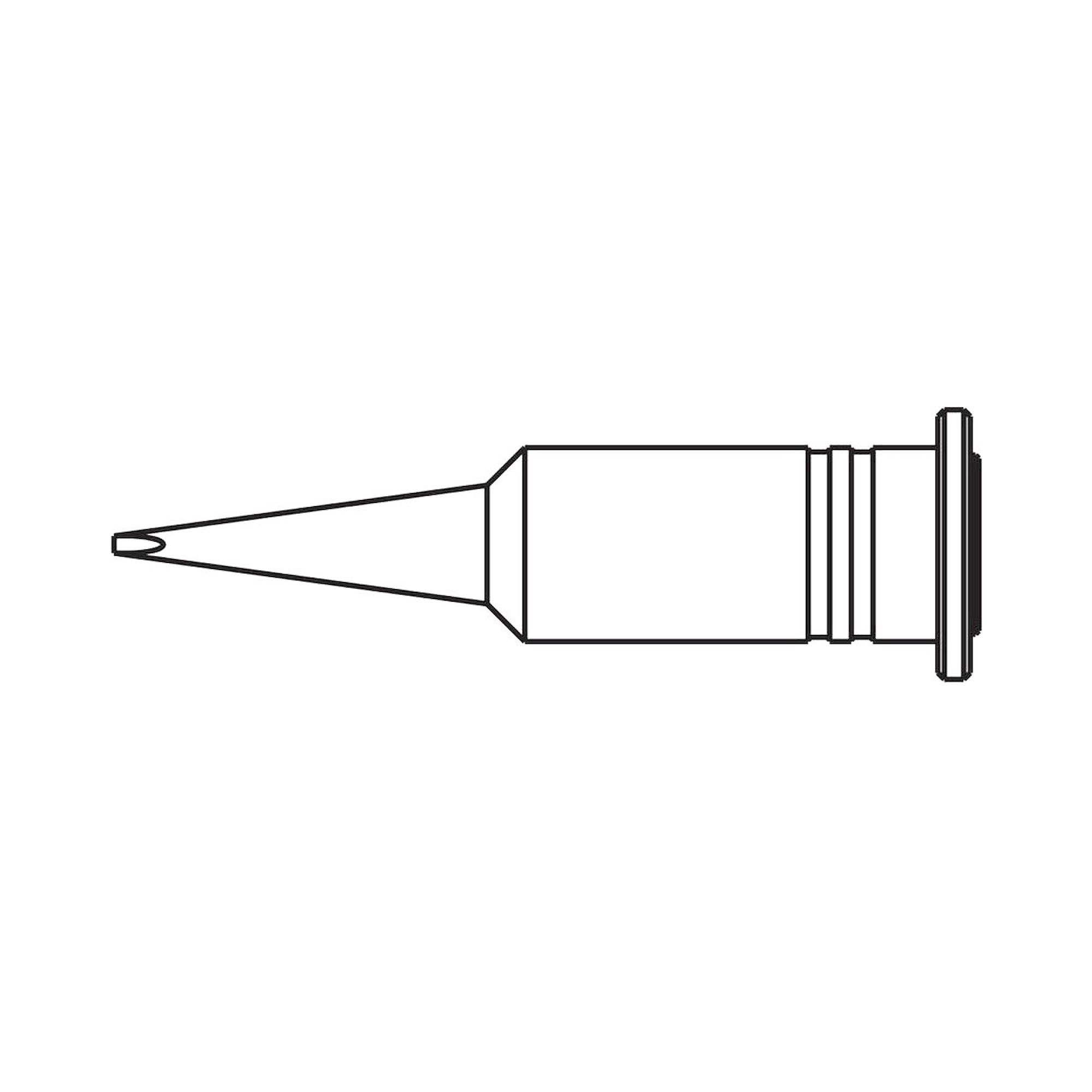 Lötspitze für Independent 130, gerade, meißelförmig, 1,0 mm - Ersa 0G132CN