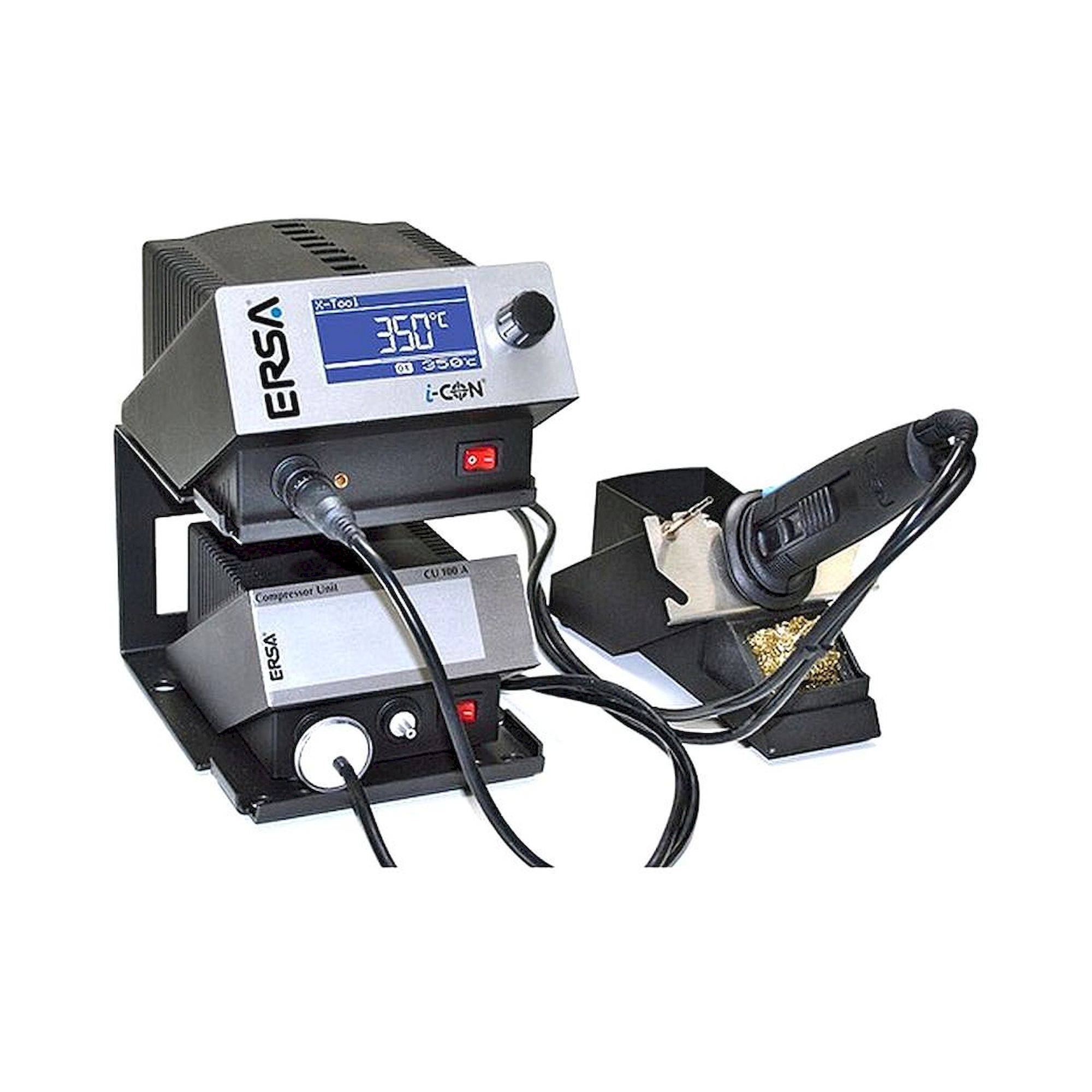 Stapel-Rack STR 200 für 2 Stationen i-CON / CU100 - Ersa 0STR200