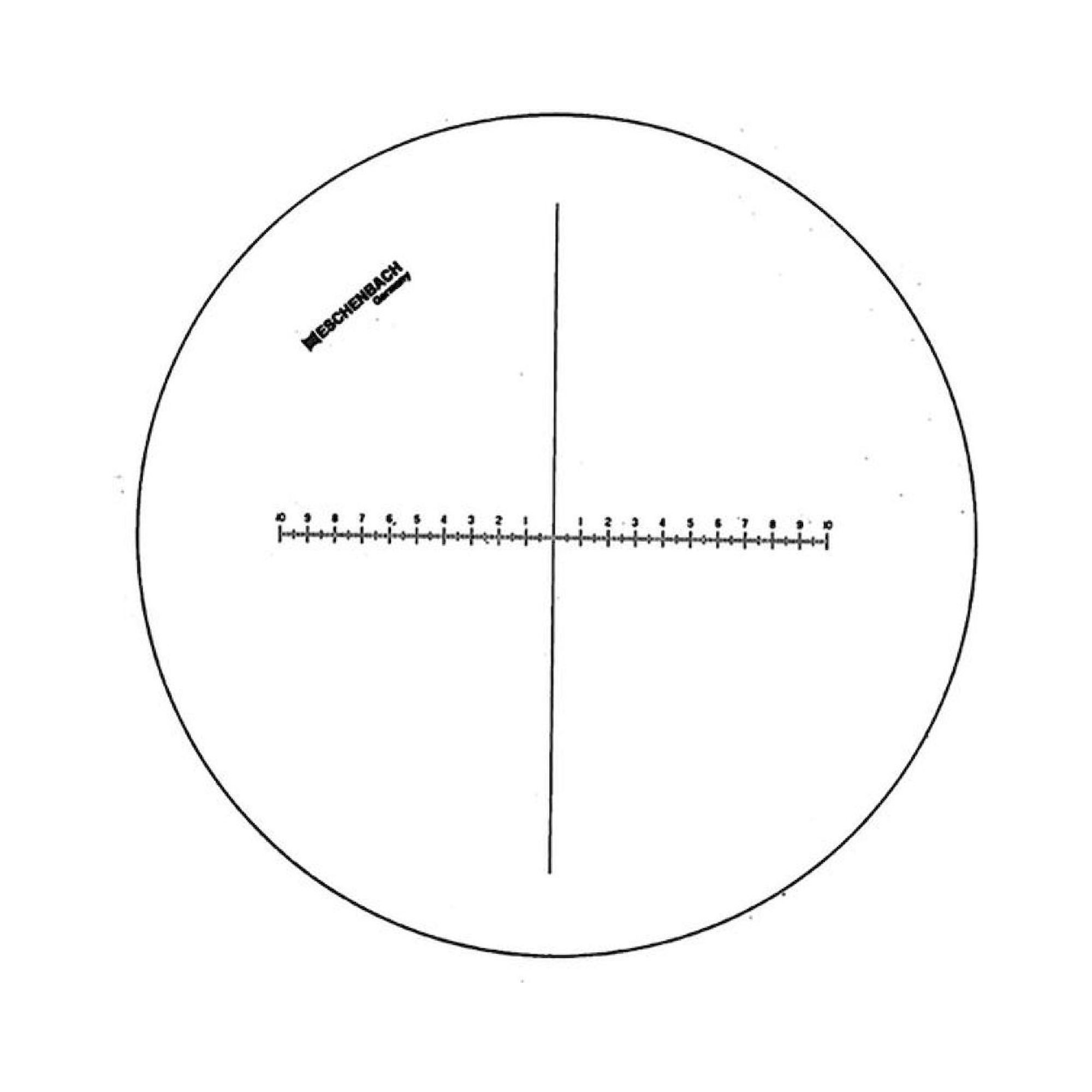 Eschenbach 115201. Échelle de mesure de précision, 170 x 100 x 0,1 mm