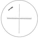 Eschenbach 115201. Precision measuring scale, 170x100x0.1 mm