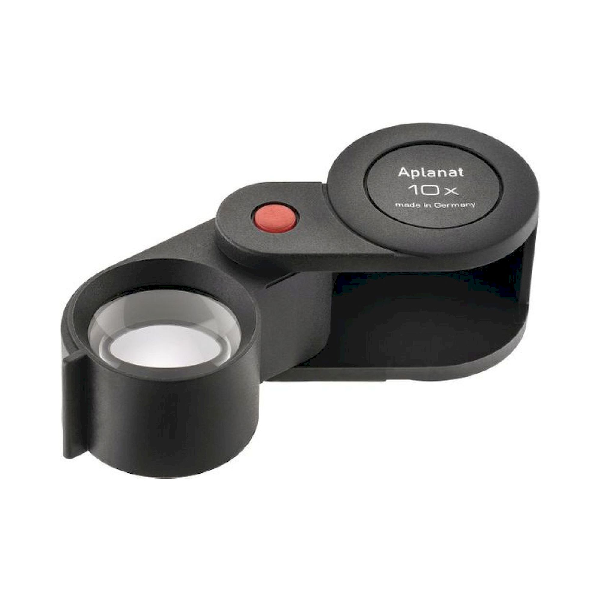 Eschenbach 118210. folding magnifier aplanat, 10x, plastic, D=21 mm