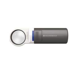 Eschenbach 15117. Flashlight magnifier mobilux LED, asphär. 7x, 28 dpt., D=35 mm