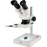 Eschenbach 33213. LED stereomicroscopes with stand, binocular, 10-20x